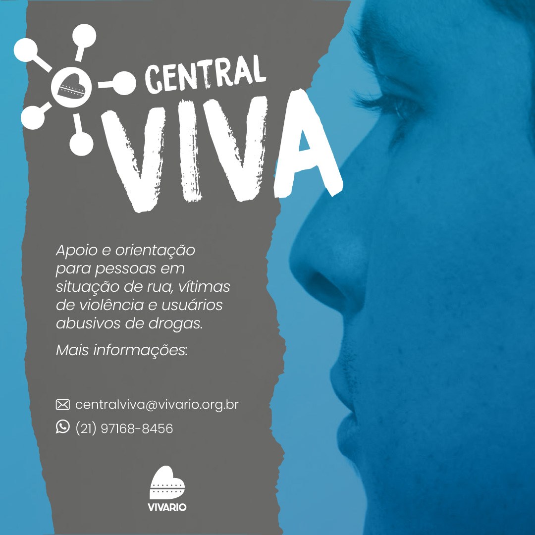 Programa do Viva Rio oferece apoio a vítimas de violência, em vulnerabilidade social e usuários abusivos de drogas