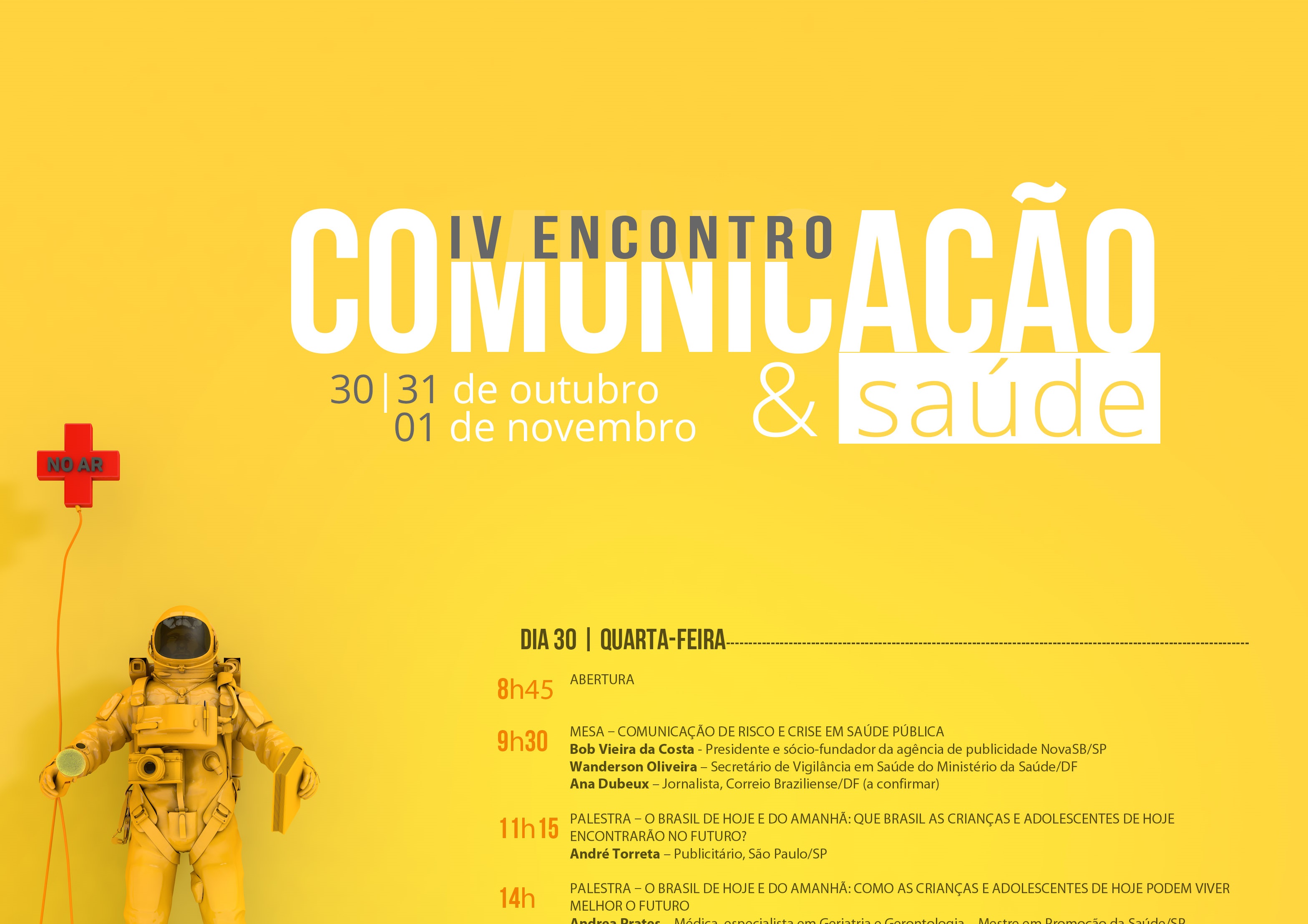 Hospital da Criança de Brasília promove IV Encontro de Comunicação e Saúde