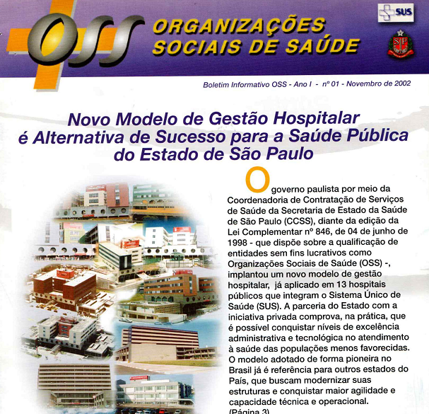 Relembre: há 18 anos era lançada a primeira edição do Boletim Informativo da OSS