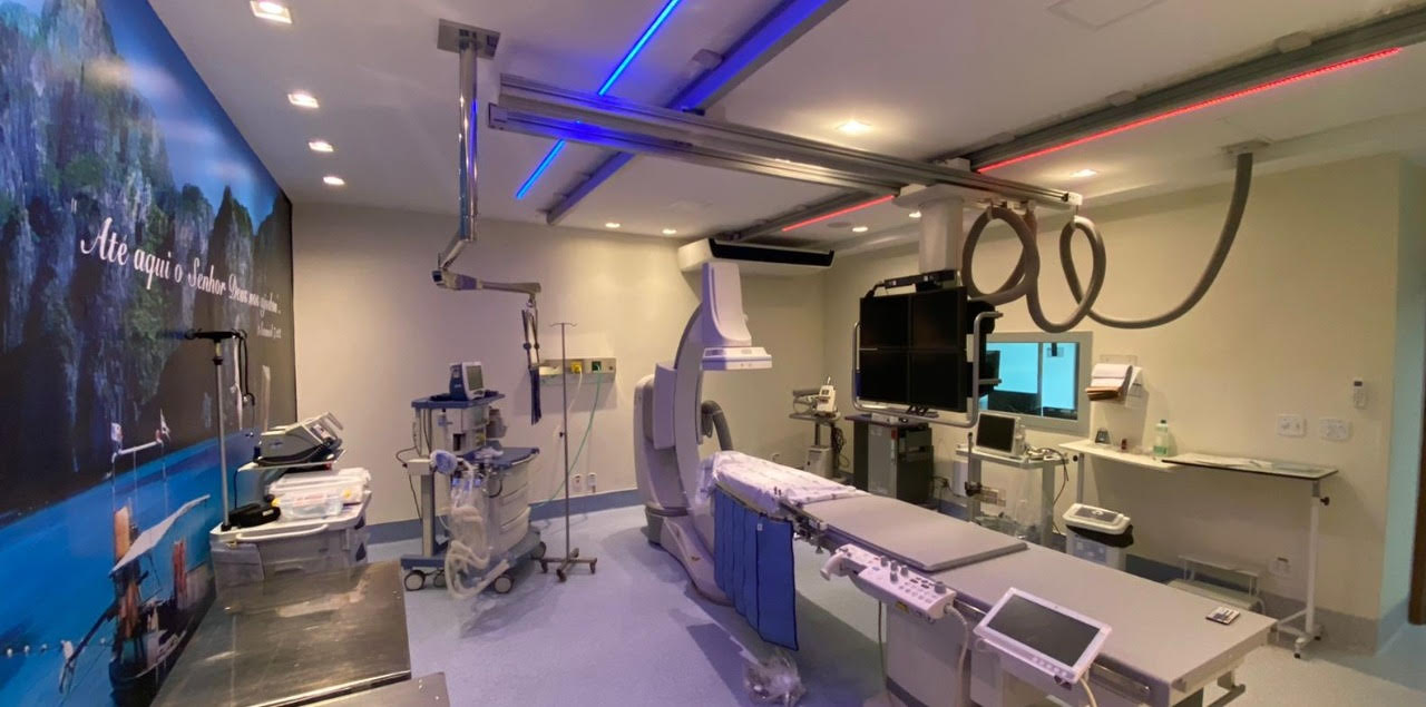 Hospital Evangélico conta com nova máquina no setor de Hemodinâmica
