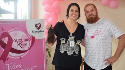 Hospital Evangélico promove corte gratuito para arrecadar mechas de cabelo