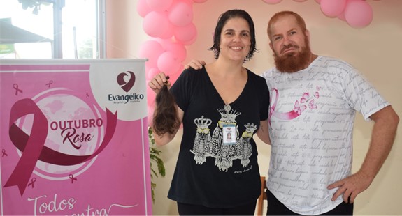 Hospital Evangélico promove corte gratuito para arrecadar mechas de cabelo