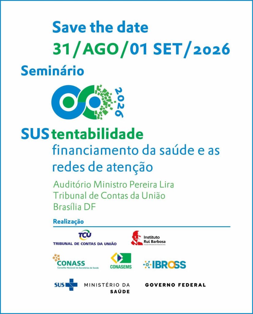 SAVE THE DATE | Seminário SUStentabilidade 2026!